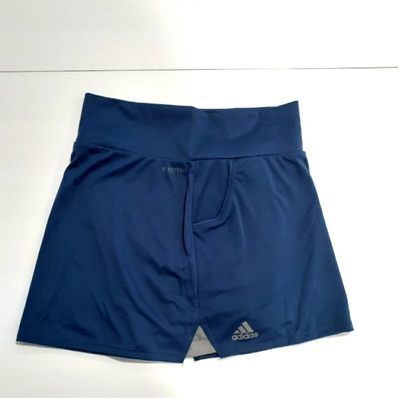Adidas Girl's Club Tennis Skirt Tech Indigo Size M - Picture 3 of 9